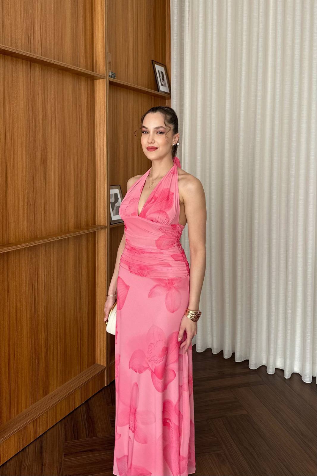 Pink mood dress